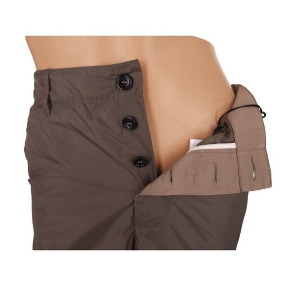 HACHE Italy Casual Pant In Military Green Packable Nwt Size Eu 42 US 6 - Picture 6 of 15